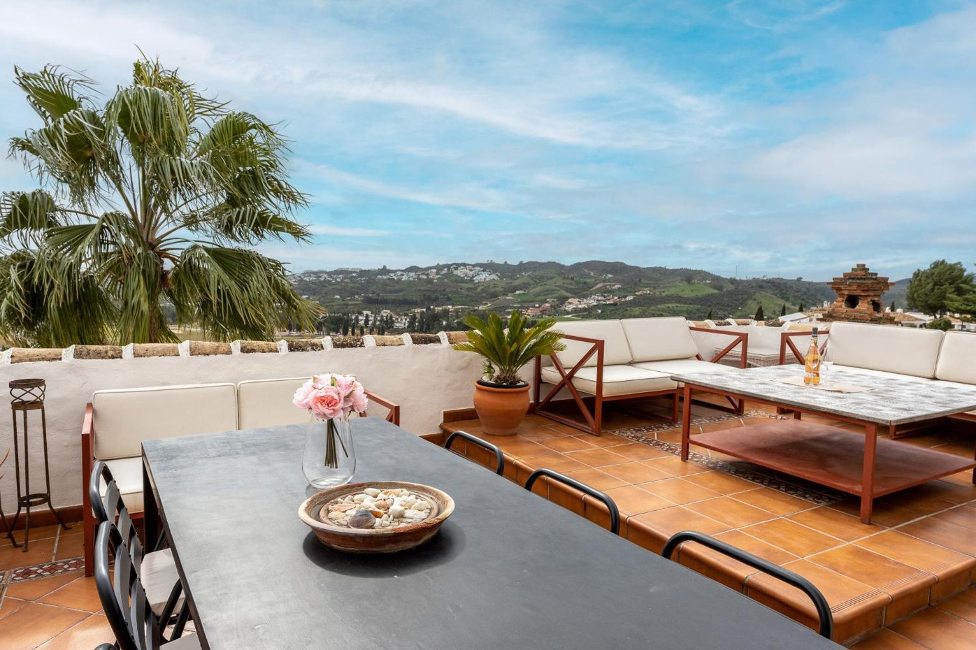 Malagasuite Mijas Golf Panoramic Views ฟูเอนฮิโรลา ภายนอก รูปภาพ